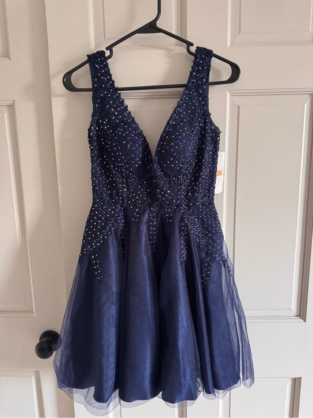 NWT Gianni Bini navy formal dress size 1